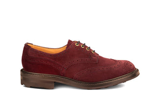 Bourton Country Shoe - Barolo Castorino Suede - R E Tricker Ltd