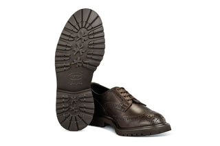 Bourton Country Shoe - Brown Pampus - R E Tricker Ltd