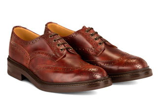 Bourton Country Shoe - Burgundy Museum - R E Tricker Ltd
