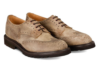Bourton Country Shoe - Champagne Waxy Commander - R E Tricker Ltd