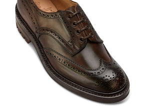 Bourton Country Shoe - Coffee Burnished - R E Tricker Ltd