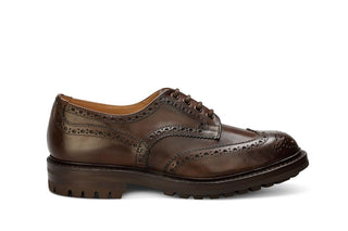 Bourton Country Shoe - Coffee Burnished - R E Tricker Ltd