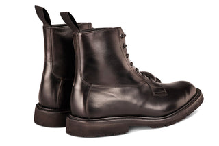Burford Country Boot - Black Calf - R E Tricker Ltd