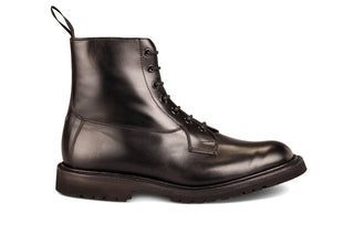 Burford Country Boot - Black Calf - R E Tricker Ltd