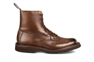 Burford Country Boot - Espresso Burnished - R E Tricker Ltd