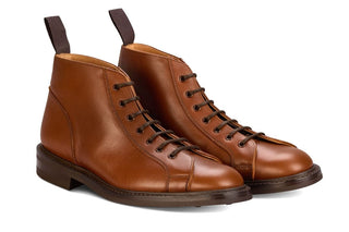 Ethan Monkey Boot - Beechnut Calf - R E Tricker Ltd