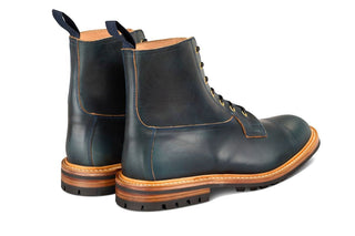 Grassmere Country Boot - Navy Horween (Tricker's Exclusive) 6 Fitting - R E Tricker Ltd