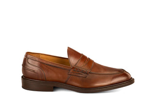 James Penny Loafer - Coffee Burnished - R E Tricker Ltd