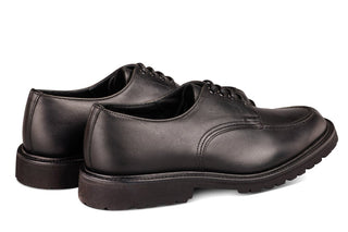 Kilsby Derby Shoe - Black Pampus - R E Tricker Ltd