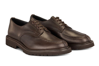 Kilsby Derby Shoe - Brown Pampus - R E Tricker Ltd