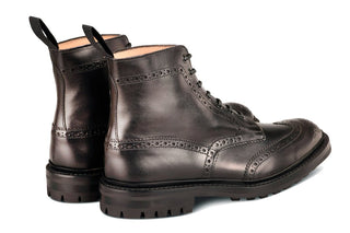 Malton Country Boot - Black - 6 Fitting - R E Tricker Ltd