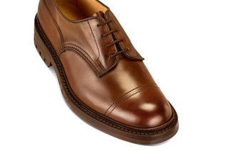 Matlock Country Shoe - Coffee Burnished (5 Fitting) - R E Tricker Ltd