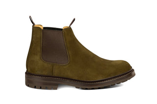 Stephen Low Chelsea Boot - Earth Ox Rev Suede - R E Tricker Ltd