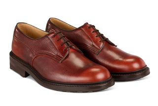 Woodstock Plain Derby Country Shoe - Sign Kudu - R E Tricker Ltd