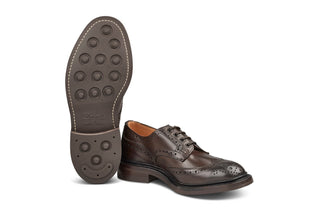 BOURTON COUNTRY SHOE - ESPRESSO BURNISHED - R E Tricker Ltd