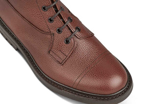 Grassmere Country Boot - Brown Zug Grain - 6 Fitting - R E Tricker Ltd