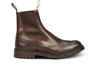Henry Country Dealer Boot - Espresso Burnished - R E Tricker Ltd