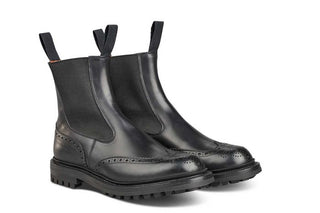Silvia Country Dealer Boot - Black - R E Tricker Ltd