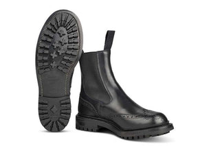 Silvia Country Dealer Boot - Black - R E Tricker Ltd