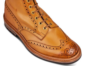 Stow Country Boot - 1001 Burnished - R E Tricker Ltd