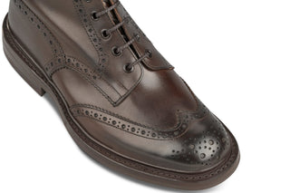 STOW COUNTRY BOOT - ESPRESSO BURNISHED - R E Tricker Ltd