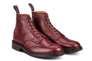 Stow Country Boot - Sign Kudu - R E Tricker Ltd